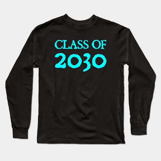 Class Of 2030 Long Sleeve T-Shirt by  hal mafhoum?